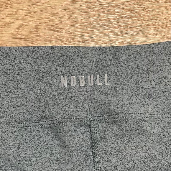 Nobull Women's Mid-Rise Plush Heather Tight 25" - Balsam Heather leggings / S - Picture 4 of 5